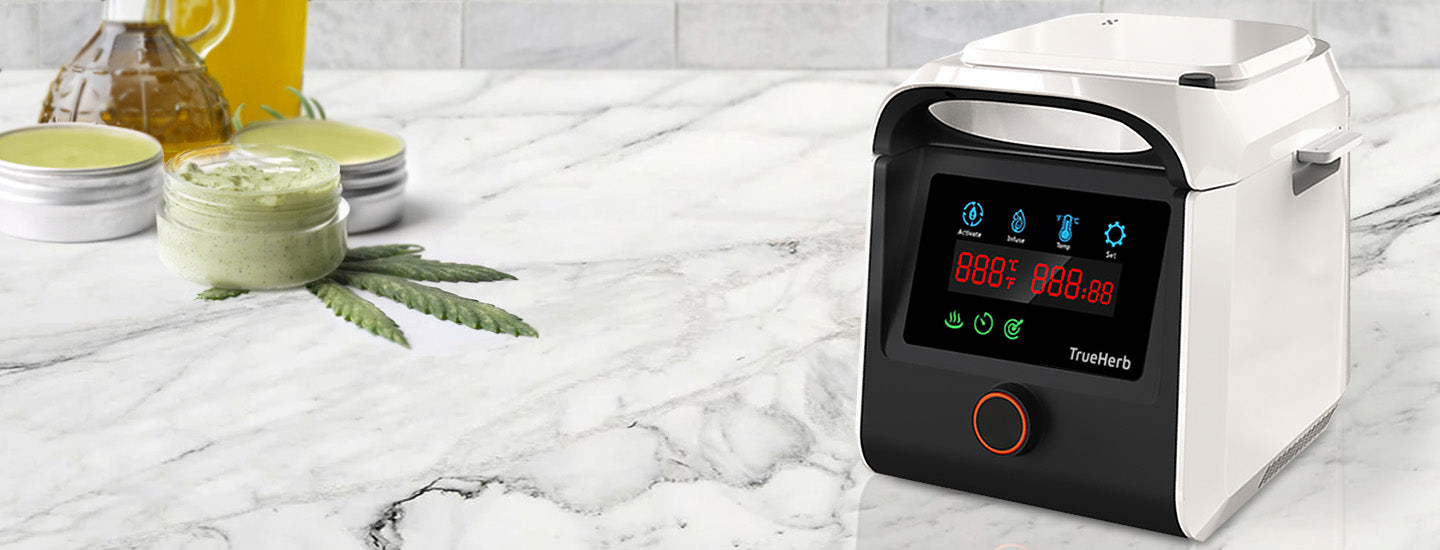 True Her H-Brewer Decarboxylator and Infuser the Best Machine Home Appliance for Cannabis and Other Herbs, 300 - 700 ml