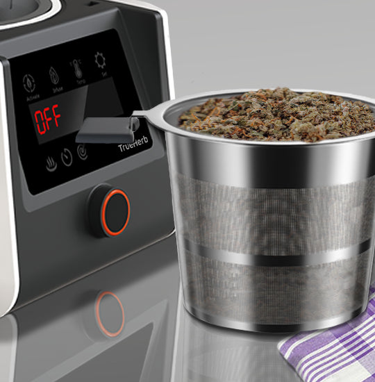 How True Herb H-Brewer Works - Step 4: Remove Decarbed Cannabis and Infused Oil and Enjoy them